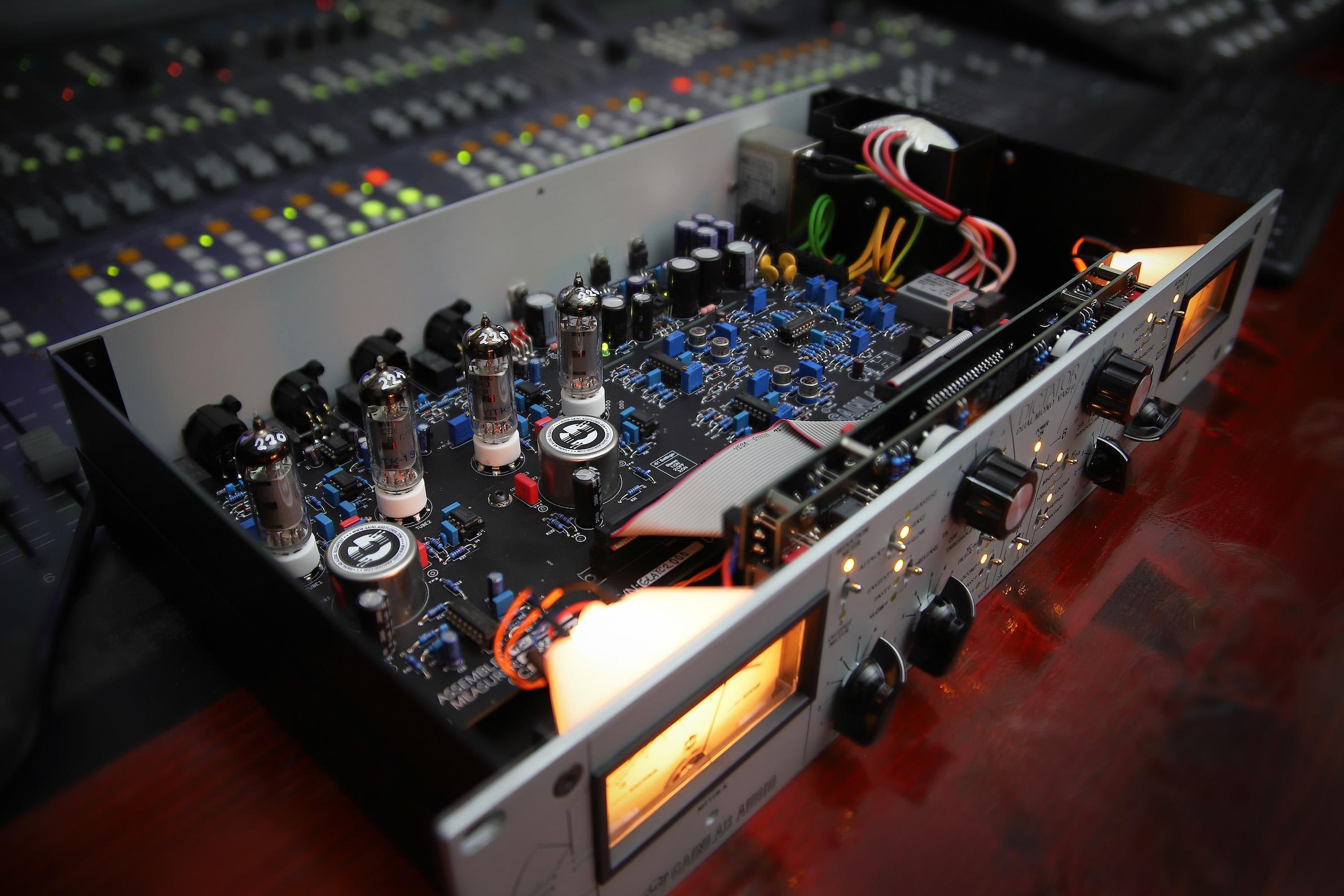 Gainlab Audio Dictator Dual Mono Valve Compressor, Tube Compressor, Vari-u Compressor, Pro Audio, Tube Audio, Gainlab